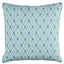 Schumacher Turquoise 20" x 20" Dexter I/O Pillow