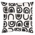 Schumacher Carbon 20" x 20" Threshold Pillow
