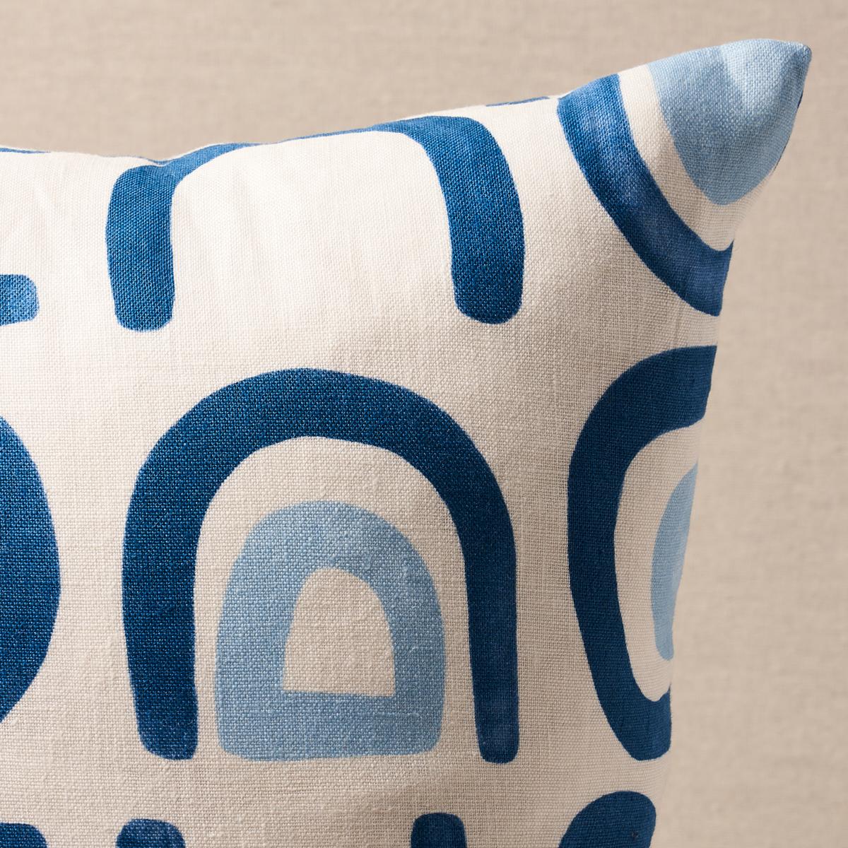 Schumacher Lapis 20" x 20" Threshold Pillow