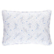 Schumacher Blue 16" x 12" Rabbit Pillow