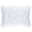 Schumacher Blue 16" x 12" Rabbit Pillow