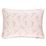 Schumacher Blush 16" x 12" Rabbit Pillow