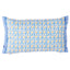 Schumacher Yellow & Blue 16" x 12" Josiane Floral Pillow