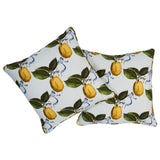 Schumacher Sky 20" x 20" Le Citron Pillow