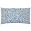 Schumacher Indigo 20" x 12" Daisy I/O Pillow