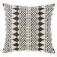 Schumacher Carbon 22" x 22" Wentworth Embroidery Pillow