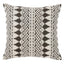 Schumacher Carbon 22" x 22" Wentworth Embroidery Pillow