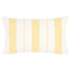 Schumacher Yellow 20" x 12" Lubeck Stripe Pillow