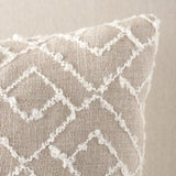 Schumacher Natural 20" x 20" Durant Pillow