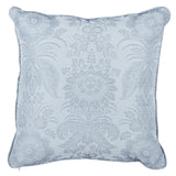 Schumacher Blue 20" x 20" Greta Pillow