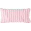 Schumacher Rose 24" x 12" Elodie Embroidery Pillow