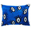 Schumacher Indigo 20" x 16" Bodrum Silk Velvet Pillow
