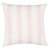 Schumacher Natural 22" x 22" Attleboro Ikat Pillow