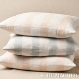 Schumacher Attleboro Ikat Blush 20" x 20" Pillow