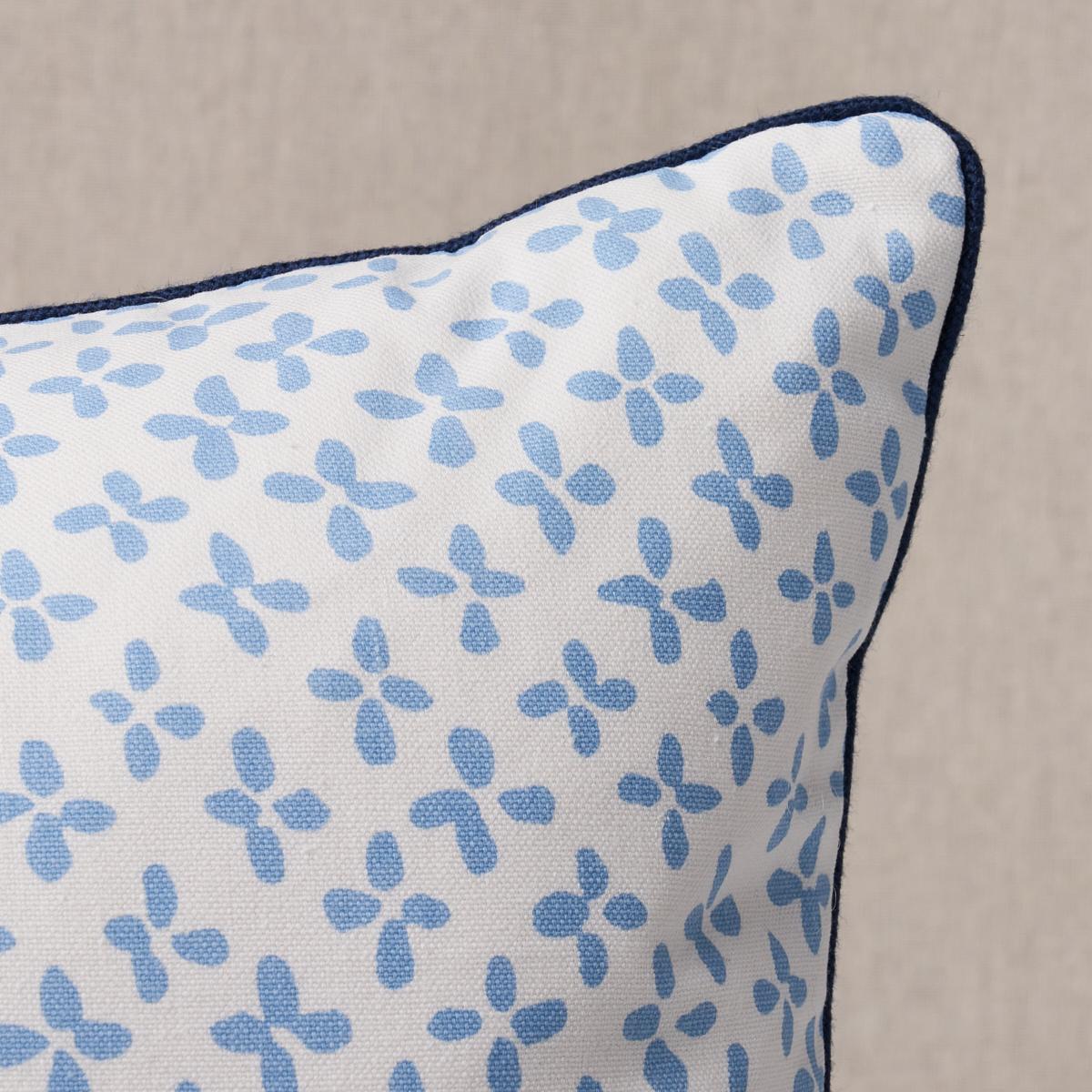 Schumacher Sky 18" x 12" Emerson Pillow
