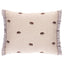 Schumacher Natural 18" x 12" Buffalo Embroidery Pillow