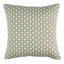 Schumacher Water/Ivory 20" x 20" Betwixt Pillow