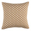Schumacher Biscuit/Ivory 18" x 18" Betwixt Pillow