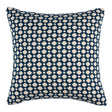 Schumacher Indigo/Ivory 18" x 18" Betwixt Pillow