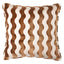Schumacher Camel 22" x 22" The Wave Pillow