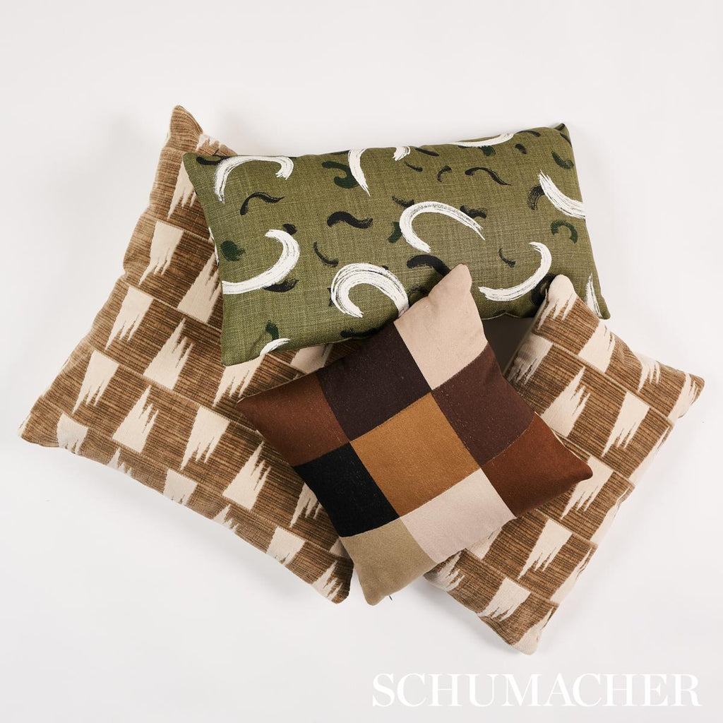 Schumacher Tutsi Natural/Ivory 24" x 12" Pillow