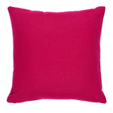Schumacher Magenta & Leaf 18" x 18" Ashoka Pillow