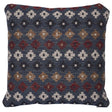Schumacher Denim 22" x 22" Ayumi Performance Pillow