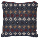 Schumacher Denim 22" x 22" Ayumi Performance Pillow