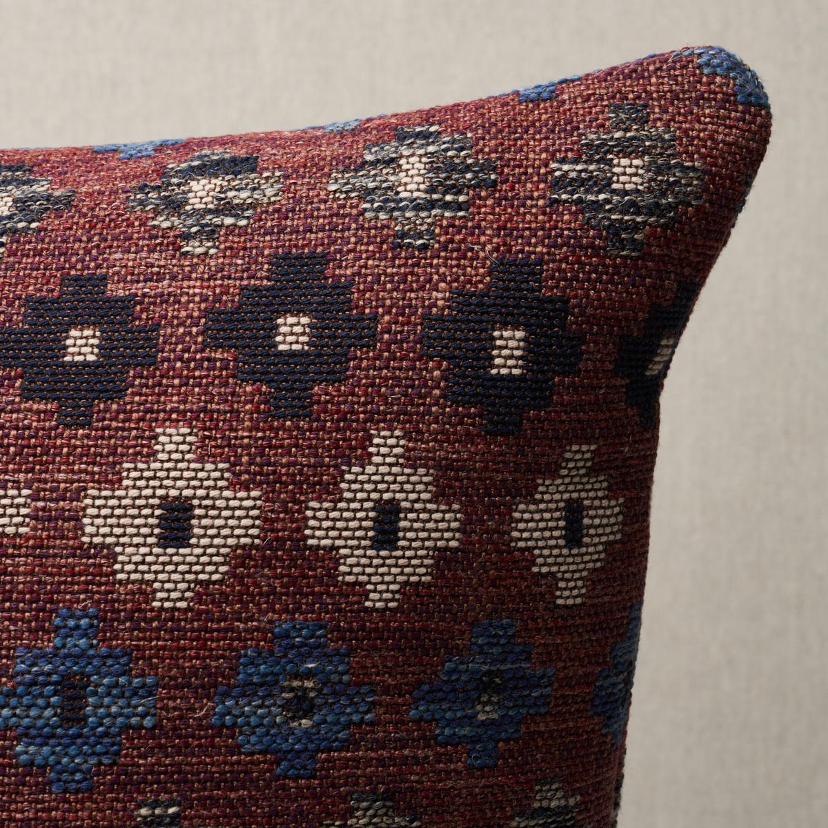 Schumacher Russet 22" x 22" Ayumi Performance Pillow