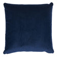Schumacher Navy 20" x 20" Wyatt Corduroy Pillow