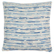 Schumacher Blue 22" x 22" Tomori Indoor/Outdoor Pillow