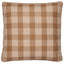 Schumacher Coffee 20" x 20" Galt Wool Check Pillow