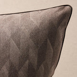 Schumacher Basalt 22" x 22" Ezra Wool Pillow