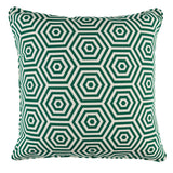 Schumacher Emerald 22" x 22" Bees Knees I/O Pillow