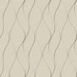 Antonina Vella Wavy Stripe Beige/Silver/Gold Wallpaper