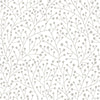 Roommates Cat Coquillette Berry Branches Peel & Stick Taupe/White Wallpaper