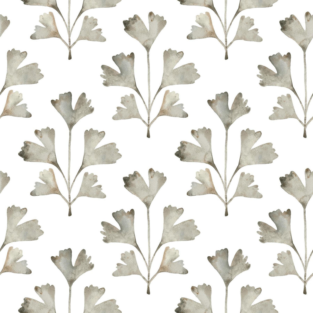 RoomMates Cat Coquillette Gingko Peel & Stick neutral Wallpaper