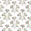 Roommates Cat Coquillette Gingko Peel & Stick Neutral Wallpaper