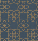 Antonina Vella Serendipity Navy Wallpaper