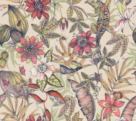 York Rainforest Cream Wallpaper