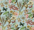York Butterfly House Sky Blue Wallpaper