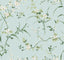 York Blossom Branches Spa Blue Wallpaper