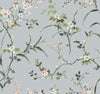 York Blossom Branches Light Grey Wallpaper