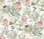 York Protea White & Fuchsia Wallpaper