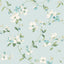 York Dogwood Light Blue Wallpaper