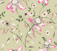 York Dream Blossom Light Green Wallpaper