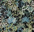 York Forest Floor Black Wallpaper