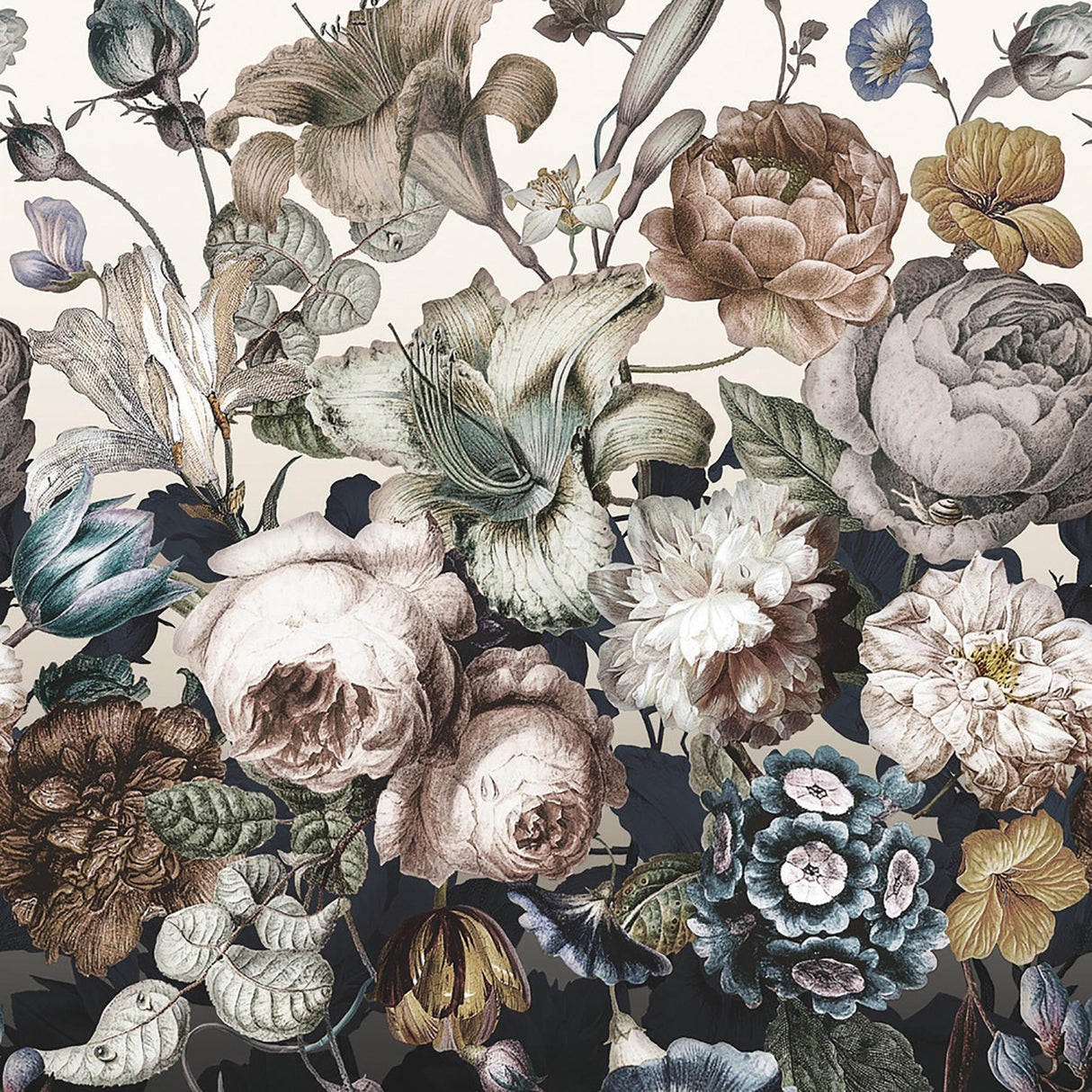 York Rachel Rose White Wallpaper