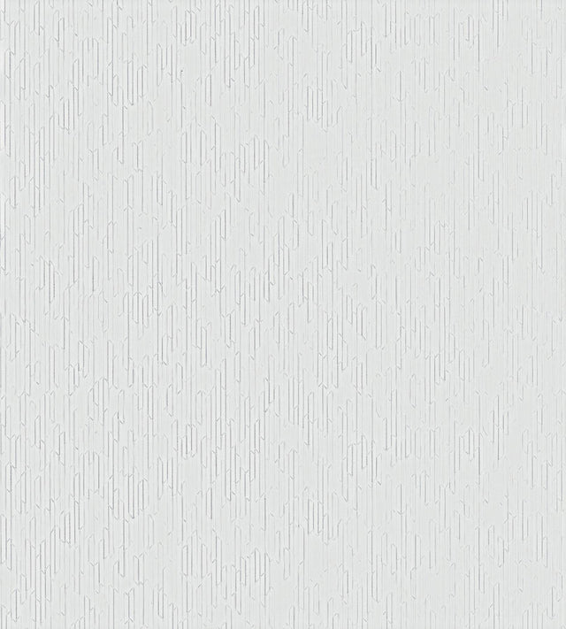 Ronald Redding Designs Calliope White & Off-White Wallpaper