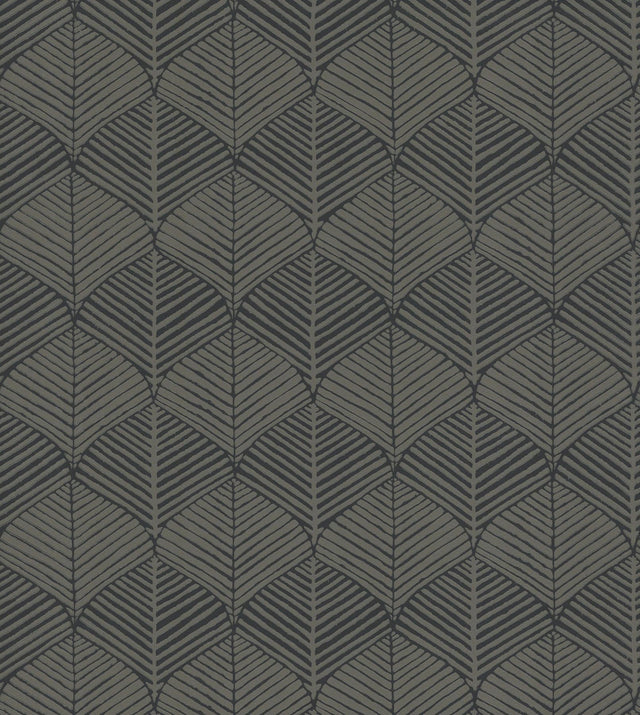 Ronald Redding Designs Universal Nature Black Wallpaper